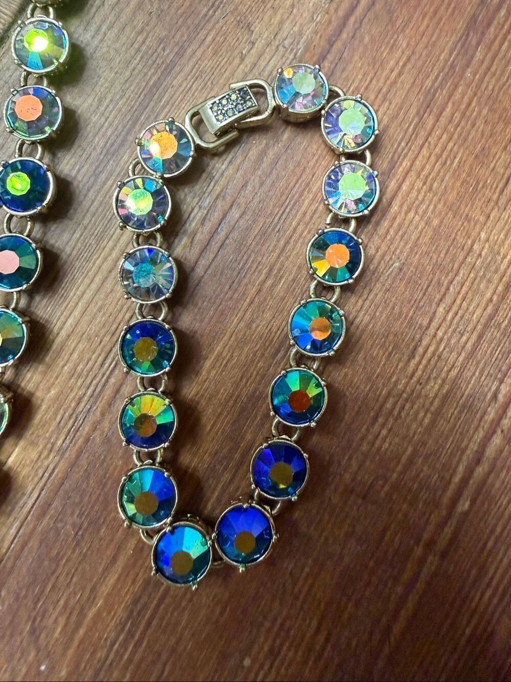 Heidi Daus Crystal necklace and bracelet set - Picture 2 of 12